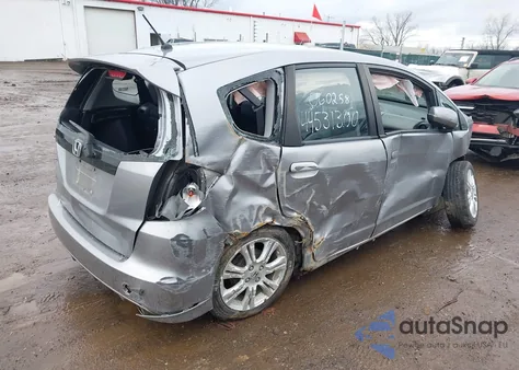 2009 Honda Fit Sport from USA, damaged, VIN JHMGE87489S060258